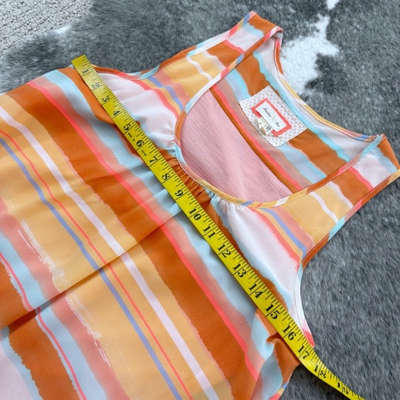 Anthropologie Meadow Rue Striped Sleeveless Top - Picture 11 of 11